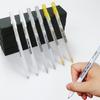 0.8mm Paint Marker Permanent Marker Graffiti Metalic Marker Pens Gold Silver White Pen Writting Drawing Art Supplies