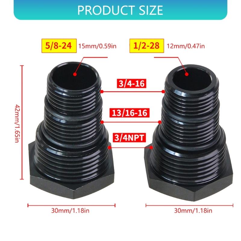 Inline Fuel Pressure Gauge Adapter Oil Filter Regulator Fitting For Efficient Fluid Dynamics Easy Installation