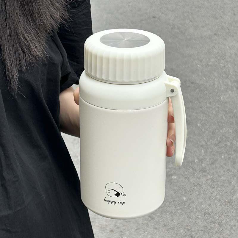 Tea separation couple thermos cup stainless steel large-capacity sports drinking cup high-end tea cup kettle