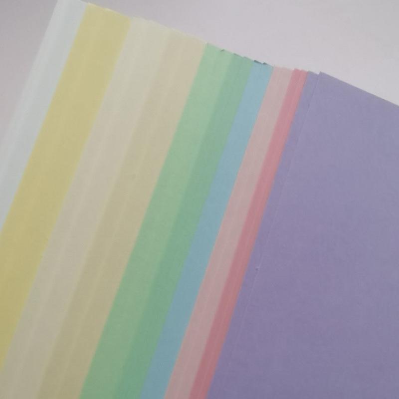 Morandi Colored Macaron Cardstock - Thickened Light Color Paper