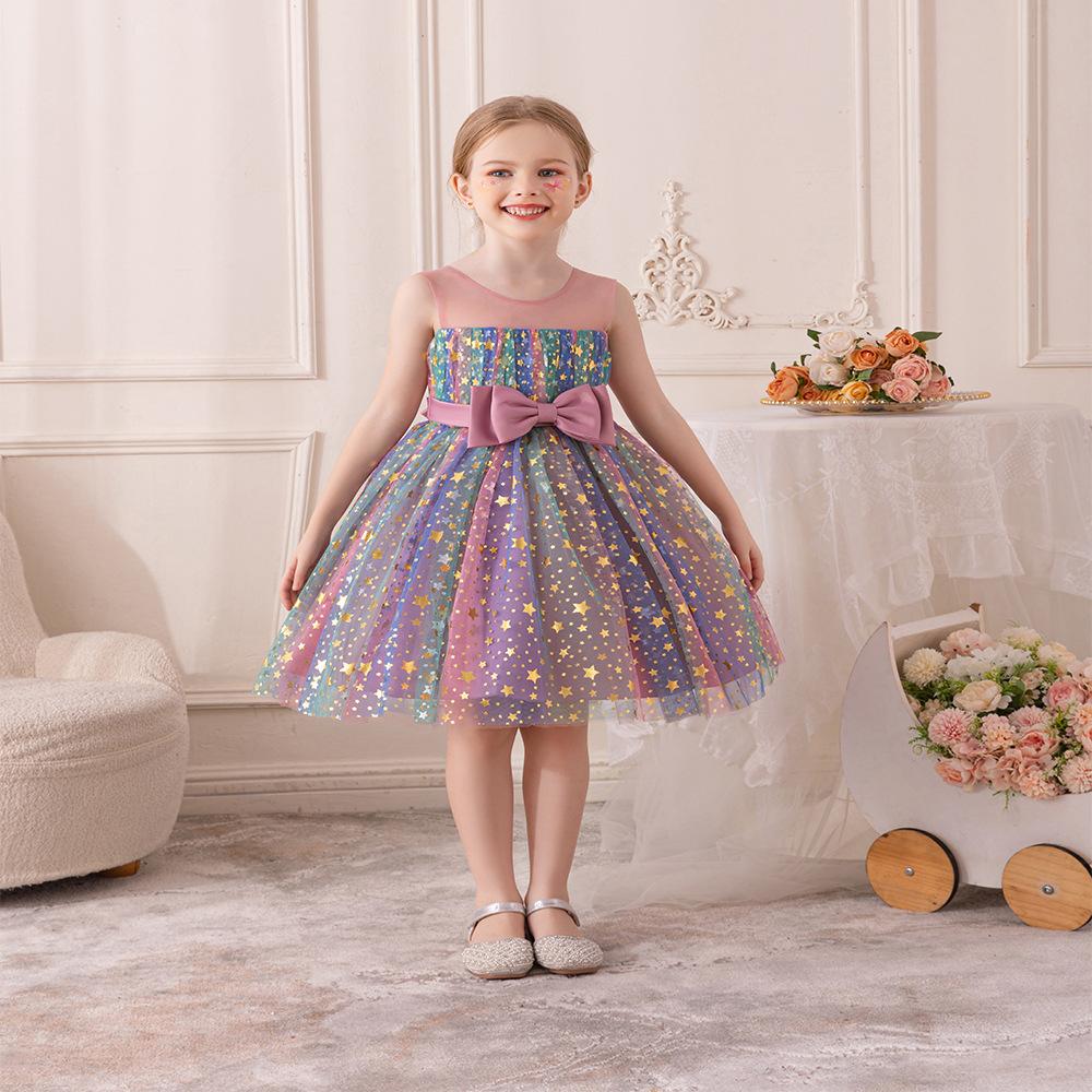 

New Girls Dress Birthday Piano Catwalk Dress Girls Dress