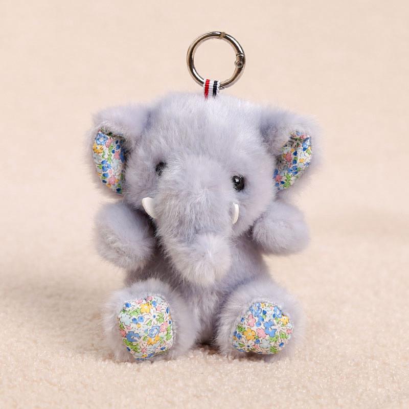 Animal Plush Keychain With Short Pile Fabric For Kids And Adults