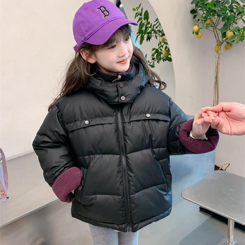 Girls Coat Overcoat Jacket Windbreak Outerwear Charming Winter Autumn Warm Cotton School Sport Teenagers Children's Clothin
