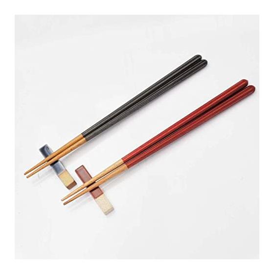 Kawai Haze Chopstick Rest, Red, 1x1x5.3cm, Made In Japan, Nuance Color, Ceramic, Simple, Rectangular