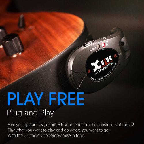 XVIVE XV-U2 Wireless Guitar System #Black