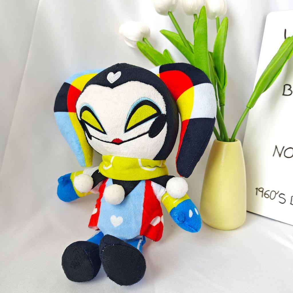 Grenzüberschreitendes Hazbin Hotel Helluva Boss Clown Plüschtier Geschenk
