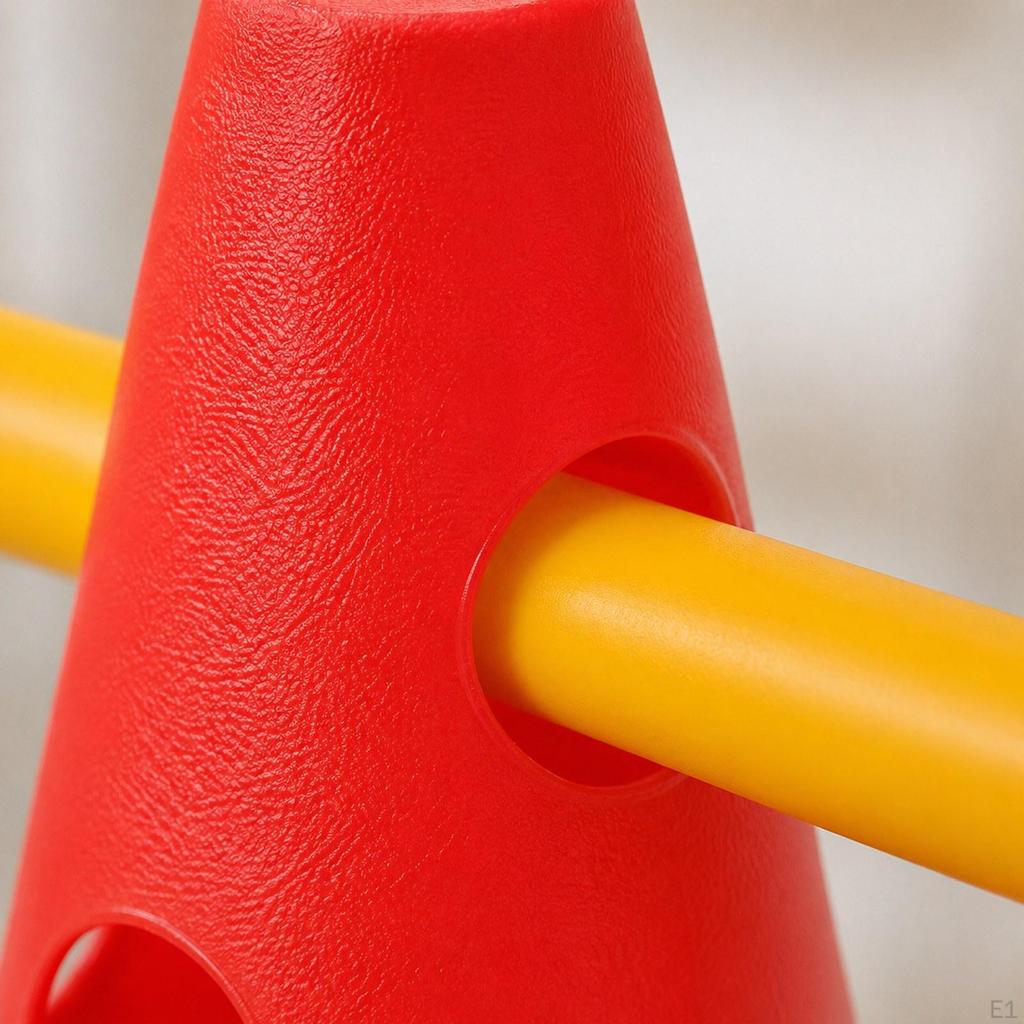 Hunde Agility Hürdenkegel Haustier Sprungtrainingsset für Anfänger Laufen Gehorsam