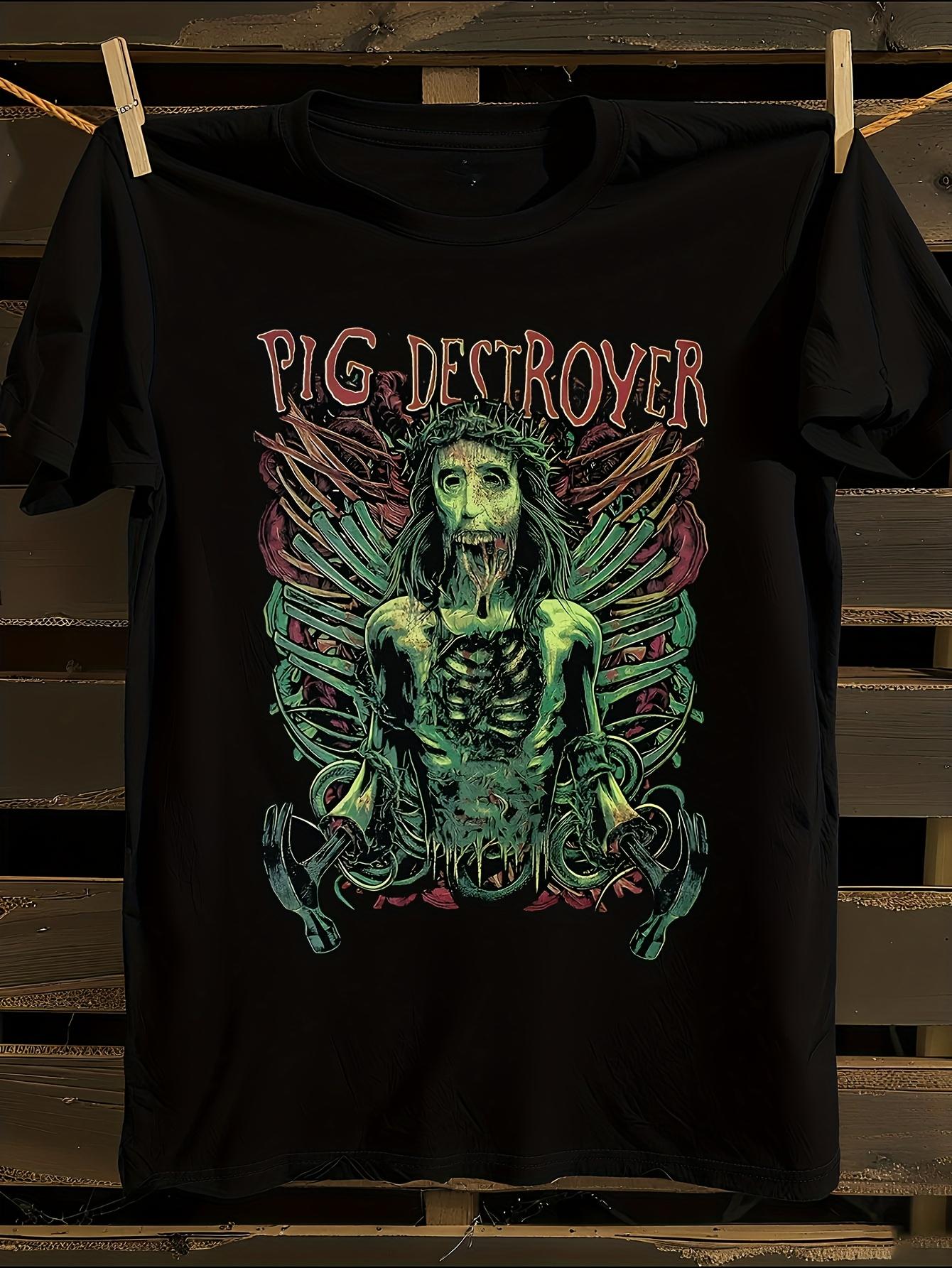 Pig Destroyer Hammerchrist Heavy Metal Band T-shirt XXXXL