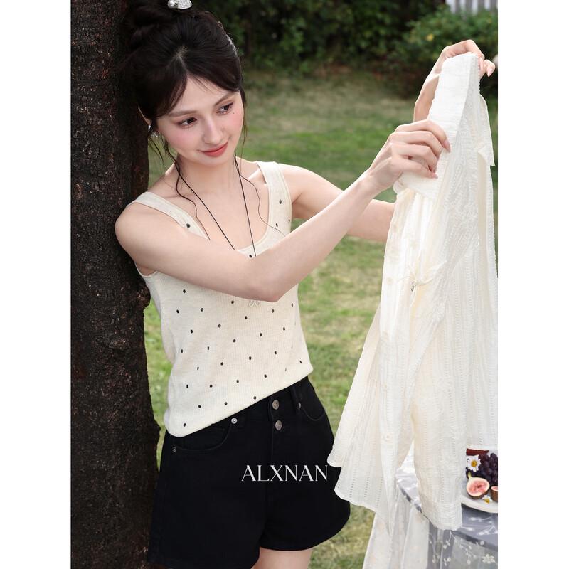 Women s Polka Dot Sleeveless Camisole M