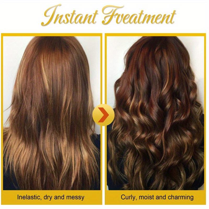Curly Hair Styling Elastin Curly Hair Moisturizing and Moisturizing Hair Fluffy Styling Hair Care Elastin
