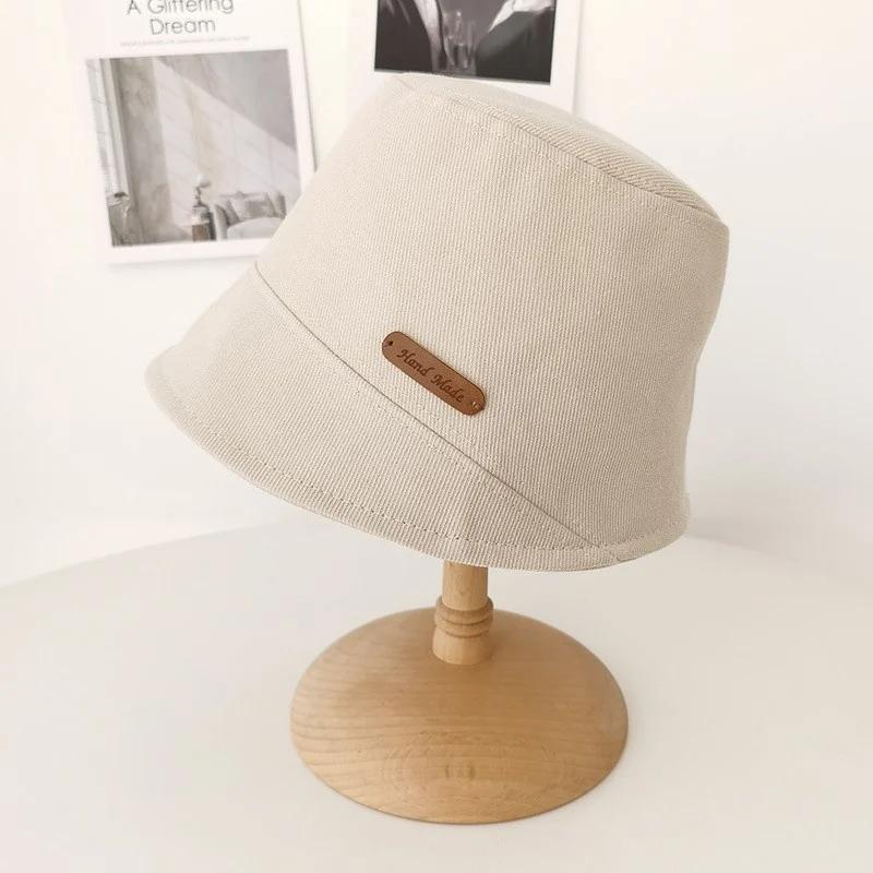 Fisherman Hat Female Spring and Summer Outing Round Face Suitable for Basin  Fashion Big Head Circumference Sun