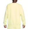 Nike Solid Color Crew Neck Fleece Lined Casual Sports Long Sleeved Sweatshirt Men's Bright Green DX1362-331