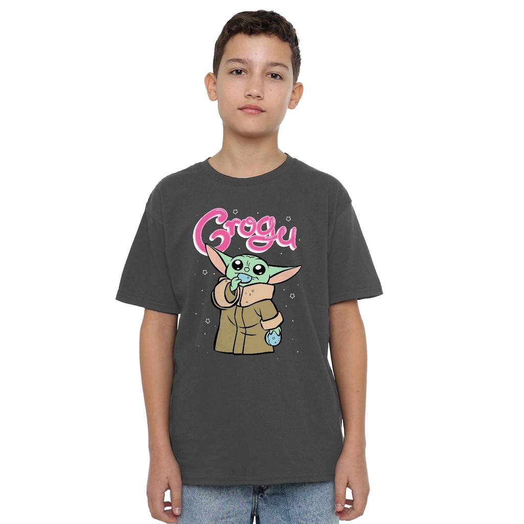 Star Wars: The Mandalorian Childrens/Kids Grogu Bubble T-Shirt