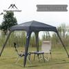 Mountain Guest Adjustable Recliner: Four-Speed Aluminum Alloy Camping Chair with Pillow