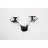 Steering Wheel Frame Cover Trim For 2016- Mini Clubman F54 ABS Carbon Fiber