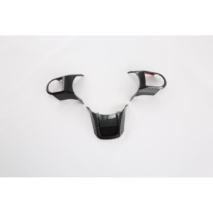 Steering Wheel Frame Cover Trim For 2016- Mini Clubman F54 ABS Carbon Fiber