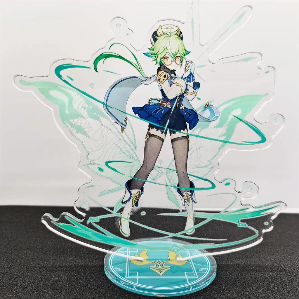 Anime Wanderer Faruzan Cyno Nahida Acrylic Stand Keychain Vertical Creative Desktop Ornament Game Accessories