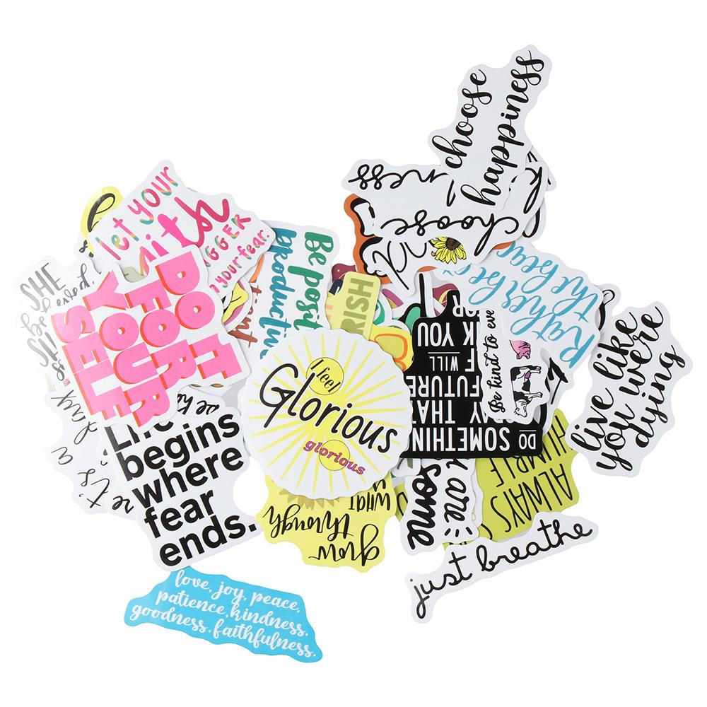 

Reward Inspirational Teachers Students Positive Teens Water Sticker Scrapbook Stickers