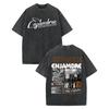Vintage Washed Enjambre Band Merch Tshirts Harajuku Rock Pop Music Short Sleeve T Shirt Unisex Women Casual Fashion Loose Tshirt