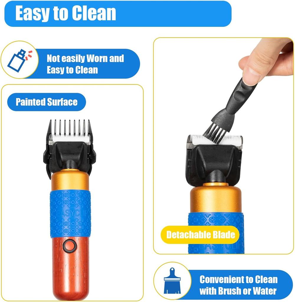 Electric Sheep Shears 200W Sheep Clippers with 2 Blades Animal Shave Grooming for Farm Livestock, Goat, Alpaca, Lamas, Horse