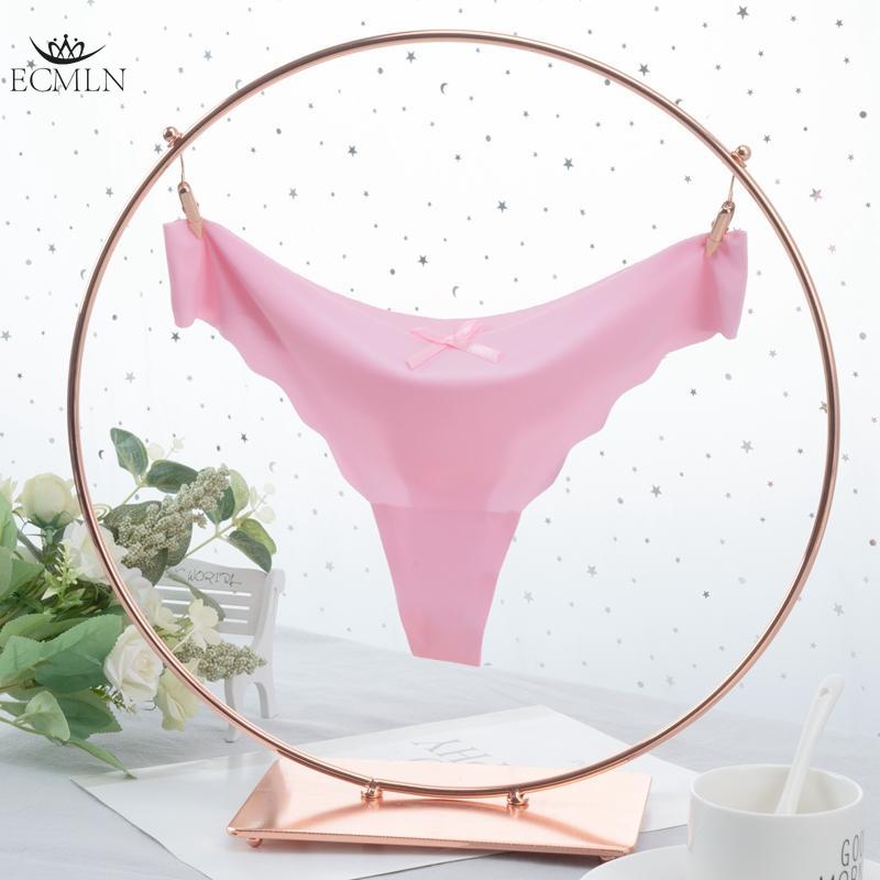 Women's Sexy Thongs G-string Underwear Panties Thin Breathable Low Waist T Back Female Seamless Comfortable Thong Lingerie