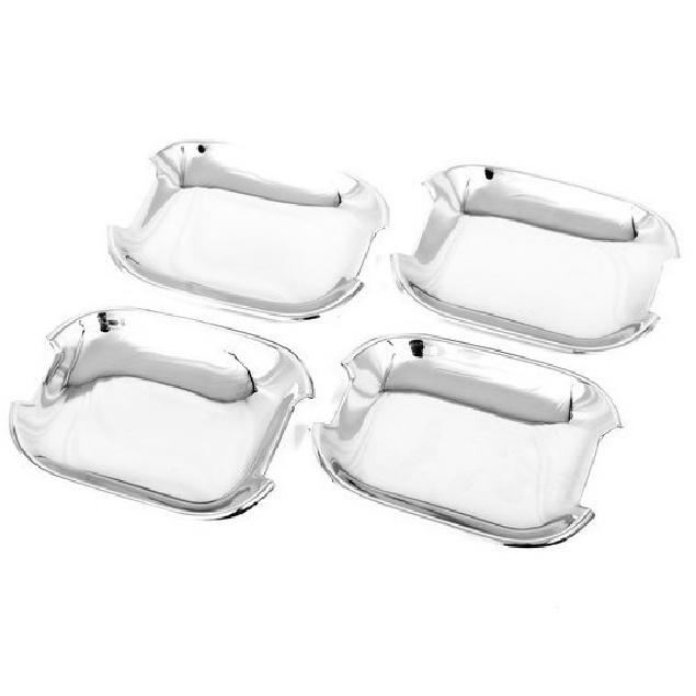 Chrom-Styling-Türgriffabdeckung und Türhohlraumabdeckung, Schüsselabdeckung für Mercedes Benz W163 ML