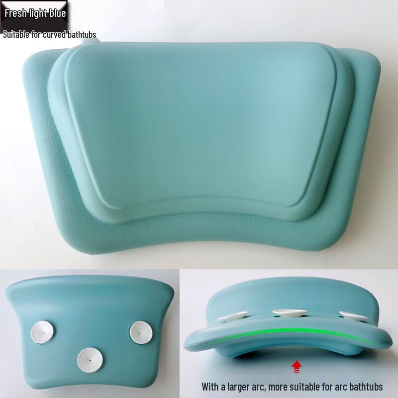 JINGSHU Waterproof Bathtub Pillow