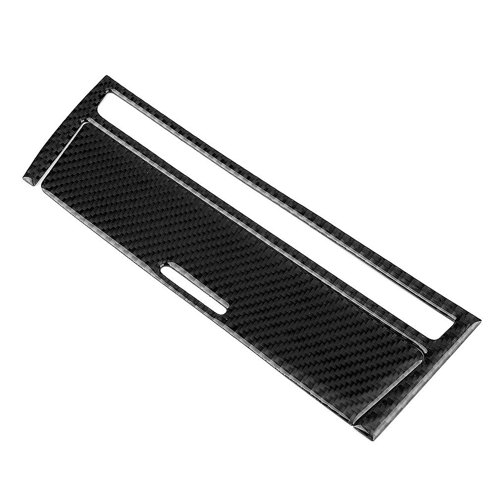 2pcs Carbon Fiber Car Cigar Lighter Trim Sticker Fits for 3 Series E46 1998 2005