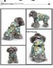 Universal Dog Raincoat with Foot Covers & Leash Access, Animal Design & Belly Wrap - Fits Small to Large Breeds