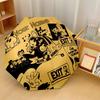 Custom Text Automatic 8 Bone Umbrella, Portable Sun Rain Protection UmbrellaBendy and the Ink Machine
