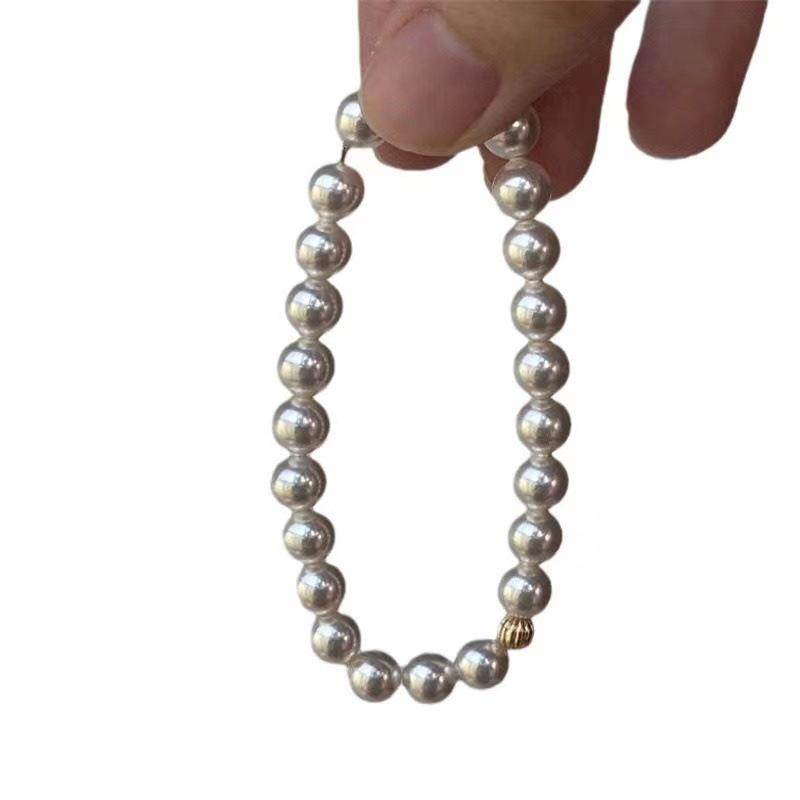 Exquisite Minimalist Pearl Beaded Bracelet for Women - High-End, Versatile, Fashionable Design