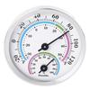 Temperature Humidity Monitor Gauge for Home Room Outdoor Offices Display Mechanical Diameter 2 Inch 1 Pack Green