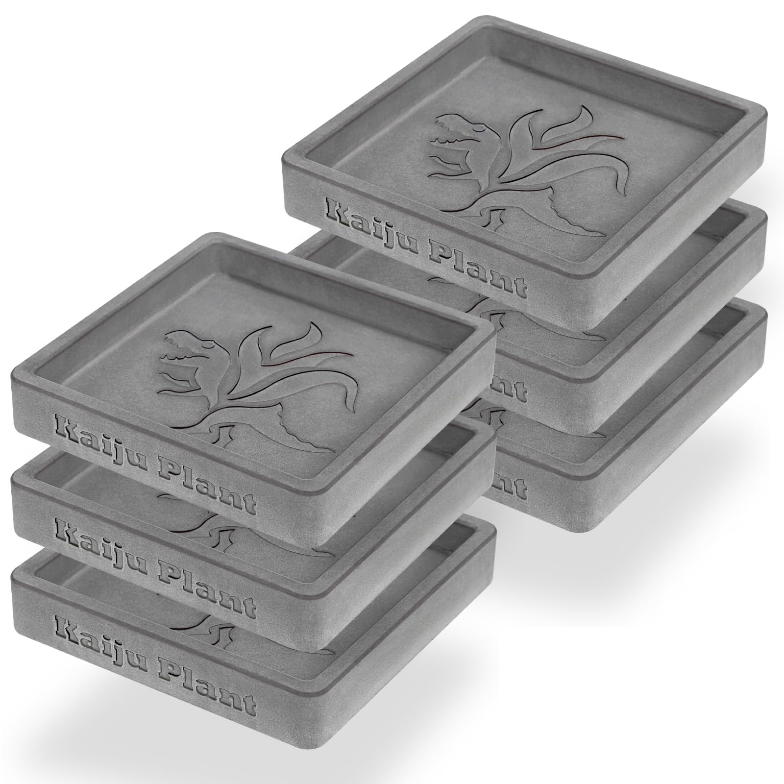 

Kaiju Plant Monster Blocks Diatomaceous Earth Water Absorbent Pot Saucer 3 for Indoor Gardening Height Adjustable Blocks 9cm x 2cm Agave Succulents