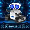 TOY Life Rechargeable RC Robot - LED Eyes Music Walkie Talkie Remote Control Toy for Kids Toddler Gift