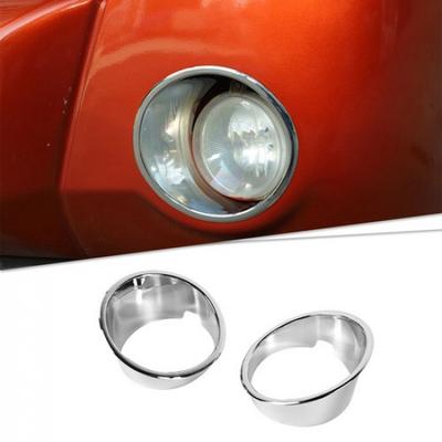 Chrome Front Fog Light Cover Lamp Trim Bezel For Dodge Nitro 2007-2012 Exterior