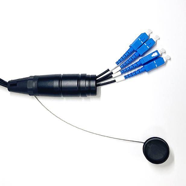 Outdoor Waterproof HDMI and Optical Fiber Connector Protector with Anti-Dust and Anti-Drop Metal Shell