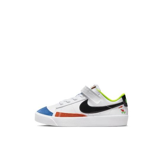 

Nike Blazer Low 77 PS White Multi DV1751-101 EU 35 білий/чорний