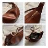 New Crossbody Bag for Women Trendy Dumpling Bag Lightweight Small Crossbody Bag Underarm Bag Casual Single Crossbody Bag