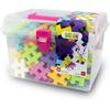 Plastic Construction Set Meli Maxi Pink Travel Box, 110 Pieces, 50415