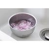 Yoshikawa Living Style Stainless Steel Rice Washing Bowl, 21cm, SJ3646