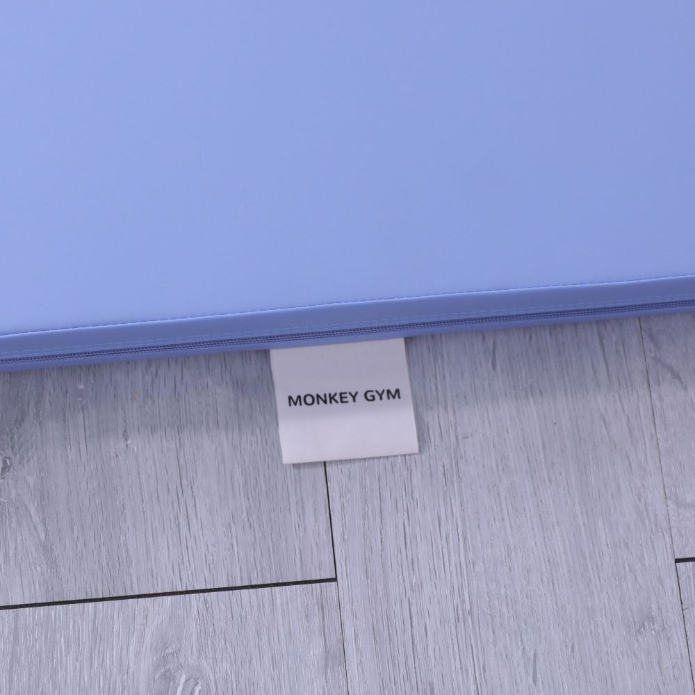 Gymnastic Mats Mattress Satellite 100X100X5 Cm Four-Part - Blue