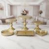 6 Pieces Dessert Display Stand | Sturdy Iron Construction, Vintage European Design, Cake Stand, for