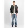 Alpha Industries MA-1 Faux Leather Bomber Jacket