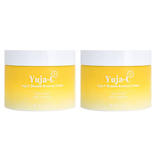 3W CLINIC Yuja-C Blemish Recovery Ampoule Serum 100ml, Recovery Cream 110g (7 Options)