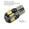2/5/10/50/100 PCS T10 194 W5W LED Bulbs Car Interior Dome Maps Glove Box Trunk License Plate Lights 12V 5630-8SMD 6000K White Dome Lights 6