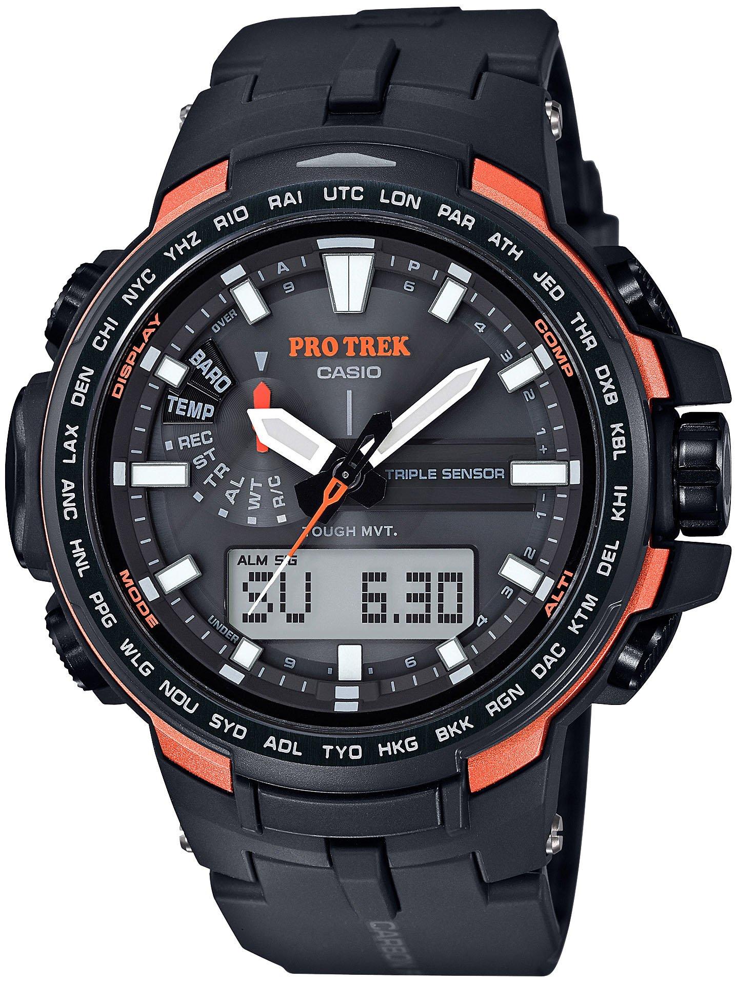 

Чоловічий радіокерований сонячний годинник Casio Pro Trek PRW-6100Y-1JF