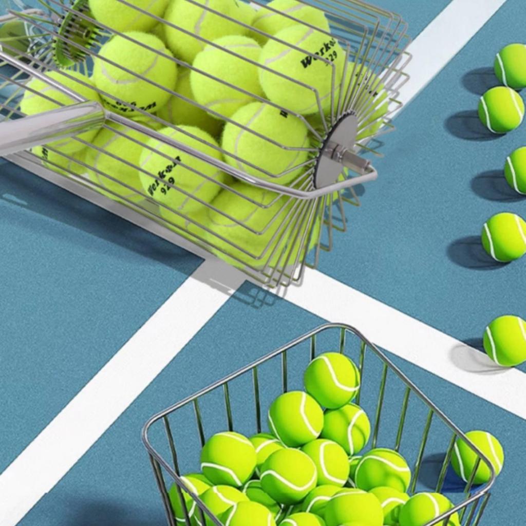 Tennis Ball Collector Portable Pick Up Tool Equipment for Practice