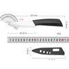 Ceramic Fruit Knife for Kitchen 3 4 5 6 Inch Chef Knife with Sheath Utility Slicing Cooking Tool for Vegetable Rustproof Zirconi