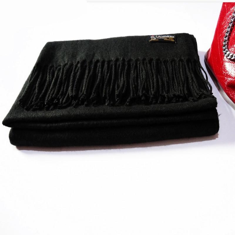 Wool Scarf for Women Autumn and Winter Warm Tassel Large Shawl Winter Scarf Solid Color Cashmere Scarf Imitation Cashmere Scarf