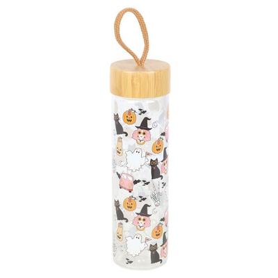Something Different Groovy Ghost Bamboo 600ml Water Bottle